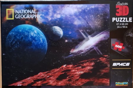Puslespill 3D - National Geographic Space 2- 500