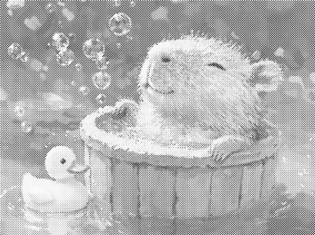 Dots painting - Spadag 40x30cm