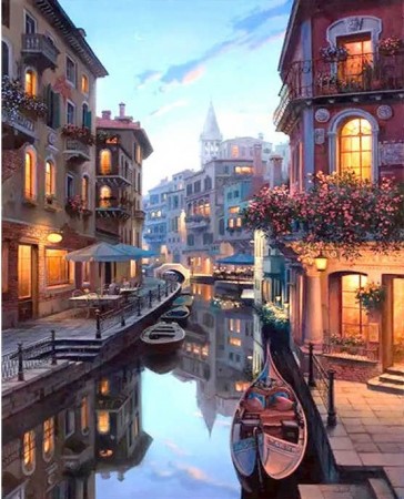 Paint By Numbers - Kanal 40x50cm