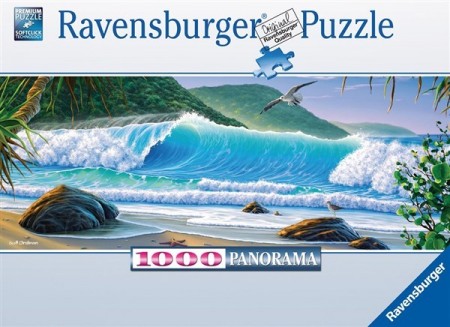 Ravensburger puslespill - Catch a wave 1000