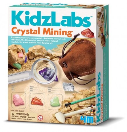 Crystal mining - Kidzlabs 4M