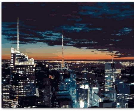 Paint By Numbers - New York 40x50cm