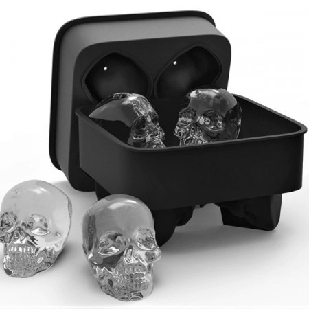 Silikon isbiter form - Skulls
