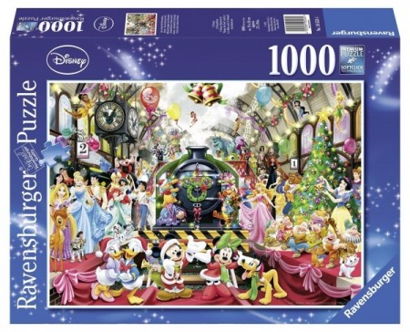 Ravensburger puslespill - Disney christmas 1000