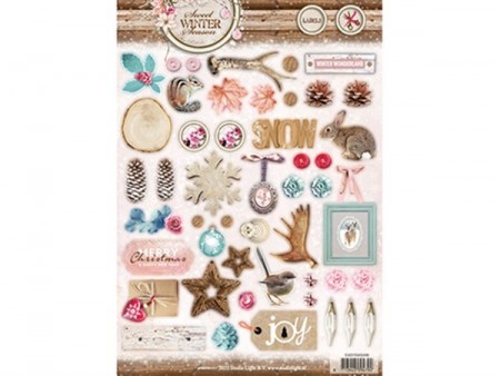 Studiolight Labels utstanset – Sweet Winter Season 498
