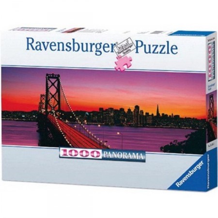 Ravensburger puslespill - Oakland bridge 1000