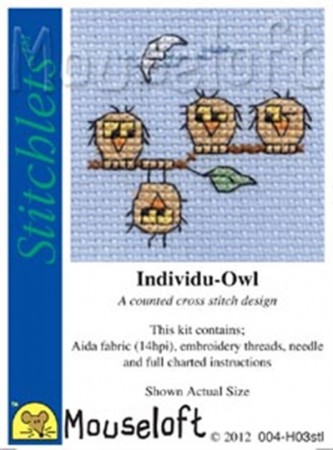 Mini korssting - Individu-Owl
