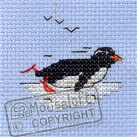 Mini korssting - Speedy Penguin