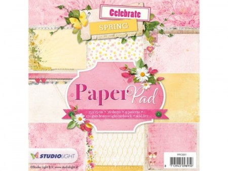 Studiolight Paperpad 36 ark Nr. 51 - 15x15 cm