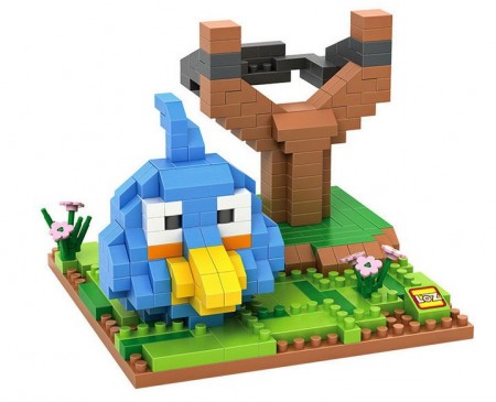 Angry Birds Byggeklosser - Blue