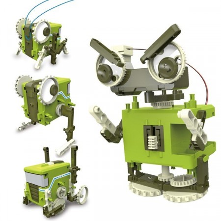 Elektrisk 4 i 1 robot - Bygg selv