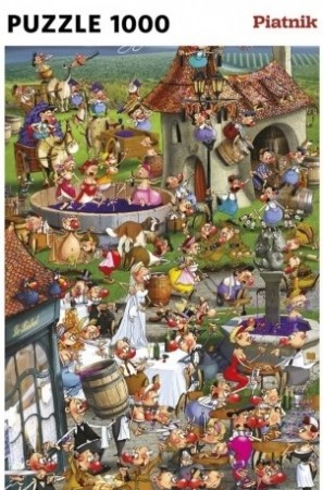 Piatnik puslespill - Historien om vin 1000