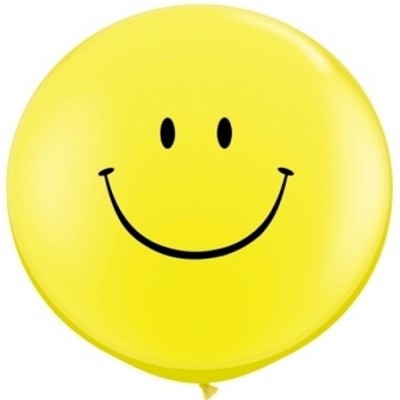Store Smiley Ballonger - 10 pakk