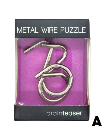 Metal Wire Puzzle - Flere Varianter