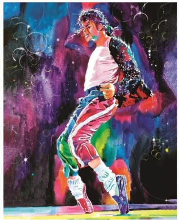 Paint by numbers - Michael Jackson (1) 40x50cm