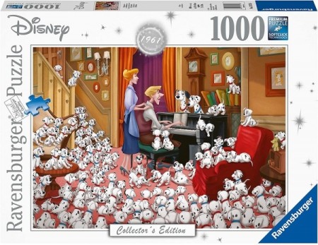 Ravensburger puslespill - 101 Dalmatiner 1000