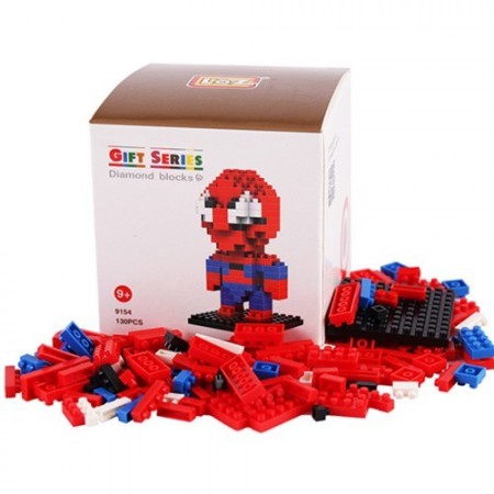 Spiderman Byggeklosser