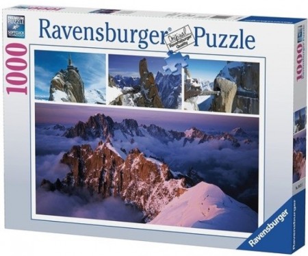Ravensburger puslespill - Mont Blanc 1000
