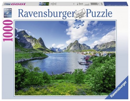 Ravensburger puslespill - Lofoten, Norge 1000