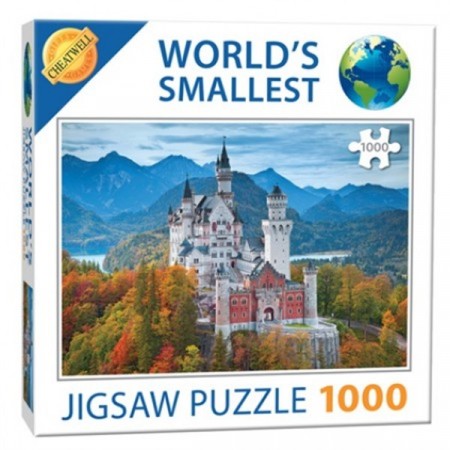 Neuschwanstein slott - Verdens minste puslespill 1000