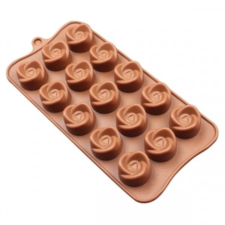 Silikon sjokoladeform - Blomster form