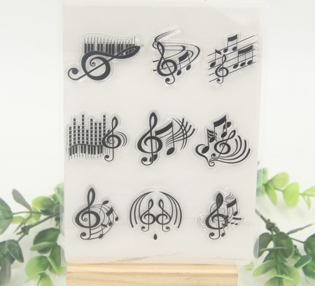 Stempel - Clear stamp - Noter