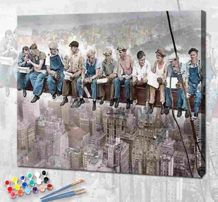 Paint By Numbers - Workers 40x50cm
