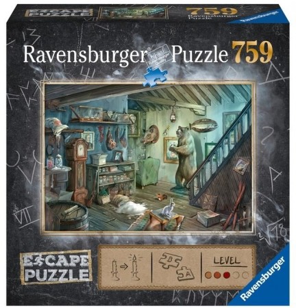 Ravensburger puslespill -  Escape the forbidden basement 759