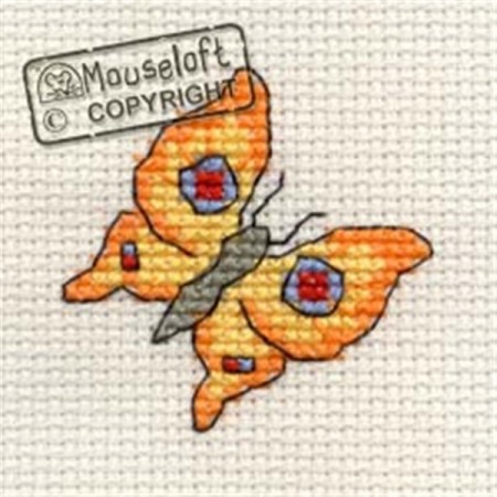 Mini korssting - Bright Butterfly