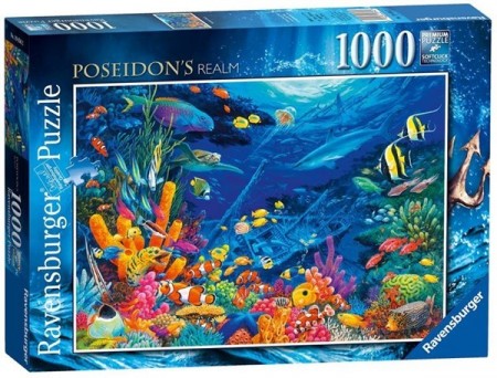 Ravensburger puslespill - Poseidons realm 1000