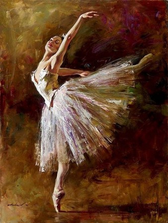 Diamond painting - Ballerina 40x50 cm