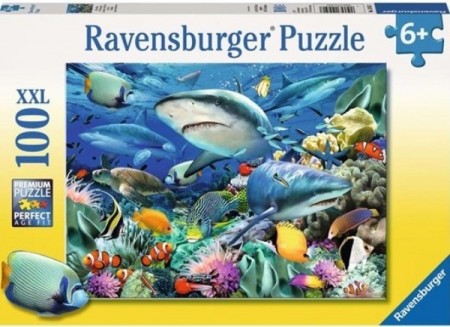 Ravensburger puslespill - Undervannsliv 100XXL