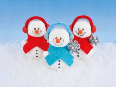 Hobbypakke JUL – Snømann med stjerne – 3stk