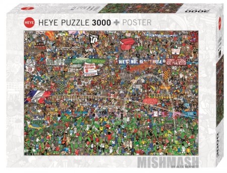 Heye puslespill - Bennet Football History 3000
