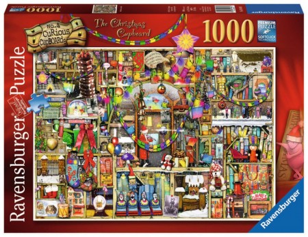 Ravensburger puslespill -  Christmas cupboard 1000