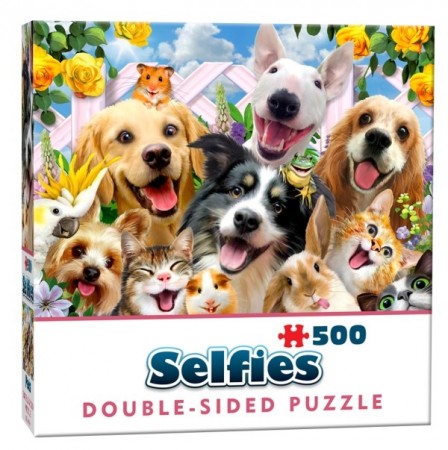 Puslespill - Selfies Buddies 500p