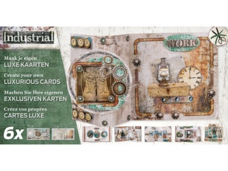 Studiolight Luxurious Cards – Industrial x6