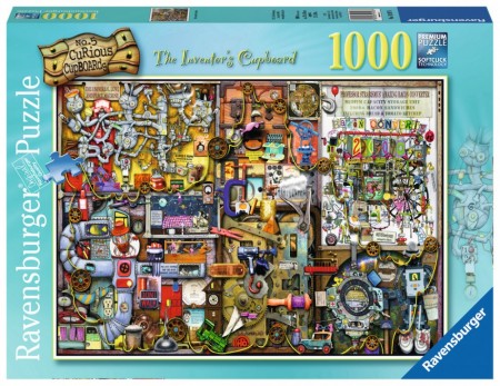 Ravensburger puslespill - Inventors cupboard 1000