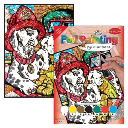 Dalmatiner - Folie Paint By Numbers Sett