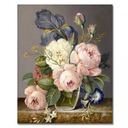 Diamond painting - Blomstervase 40x50 cm