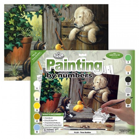 Paint By Numbers - 3 venner