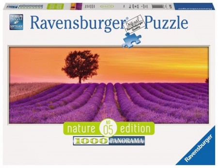 Ravensburger puslespill - Lavender field 1000