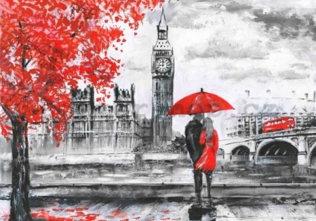 Diamond painting - London 40x50 cm