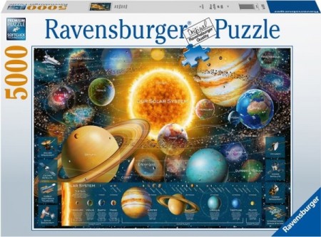Ravensburger puslespill - Planetsystemet 5000