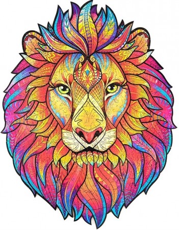 Figur puslespill - Lion
