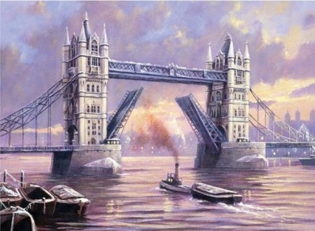 Paint By Numbers - Tower Bridge 40x50cm