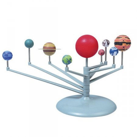 Bygg og mal solsystemet - Bordmodell