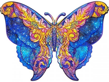 Figur puslespill - Butterfly