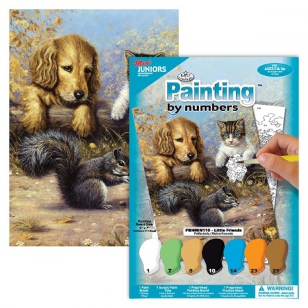 Paint by number (MINI) - Little friends