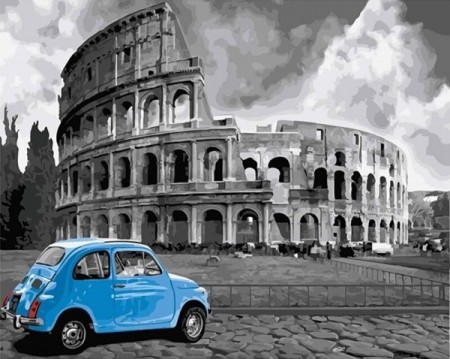 Paint By Numbers - Colosseum 40x50cm